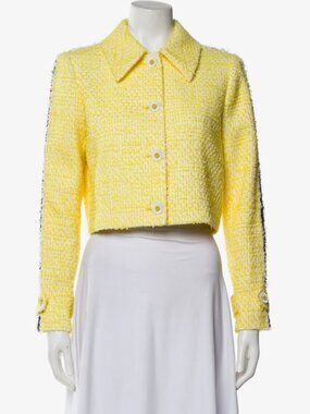 Tweed Pattern Evening Jacket w/ Tags